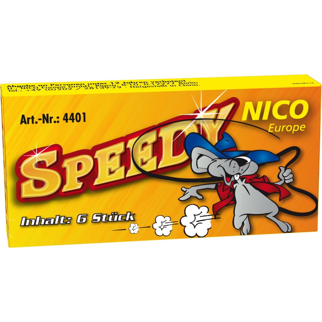Nico Speedy Bodenkreisel 6er Schachtel