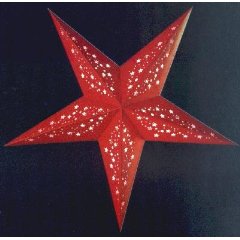 earth friendly MIA RED 60cm Weihnachtsstern Starlightz